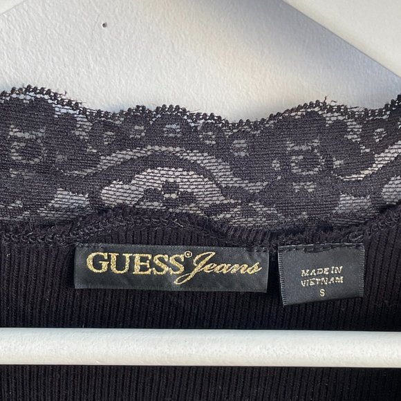 Y2K black top from Guess - Picture 3 of 6